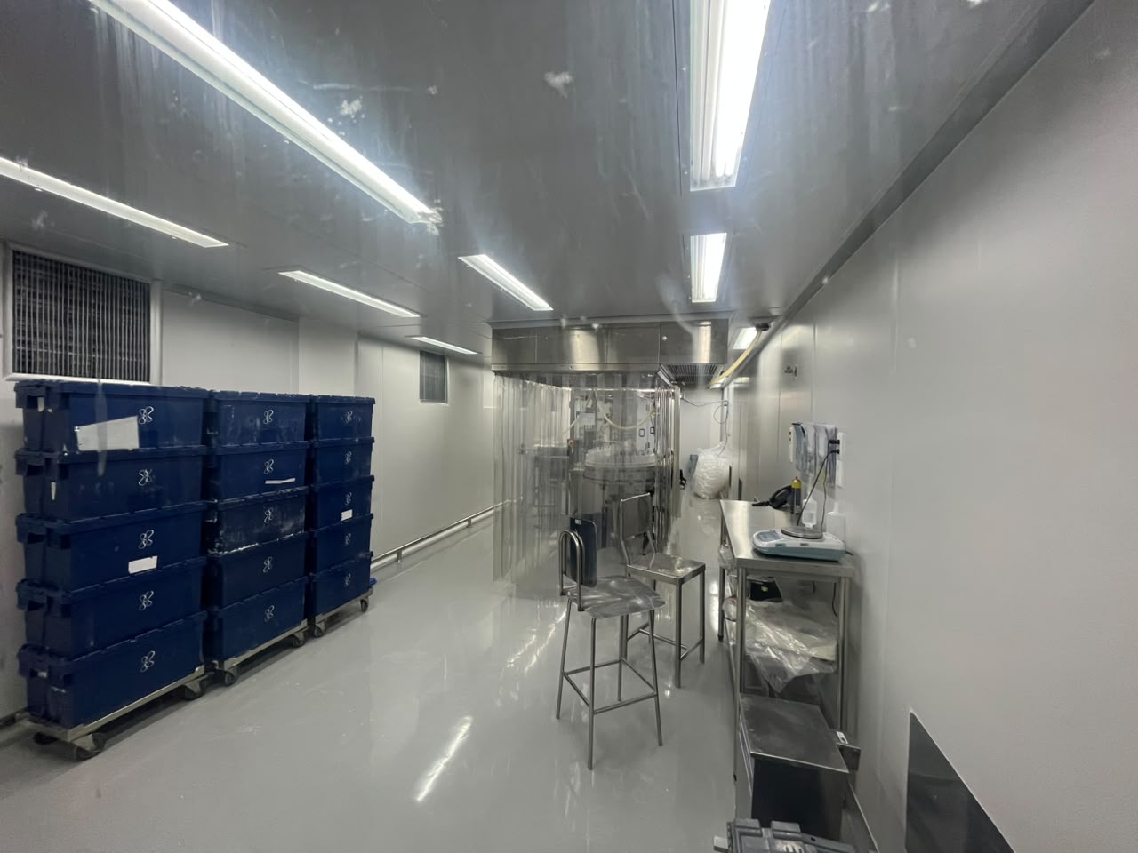 Interior de ambiente controlado